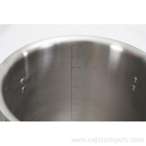 High quality stainless steel stockpot